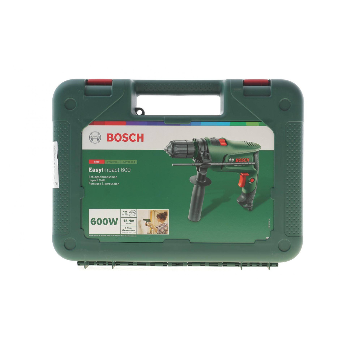 Дриль ударний EasyImpact 600 600 Вт 3000 об/хв