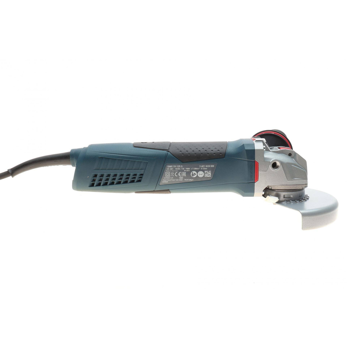 Шліфмашина кутова GWX 19-125 S X-Lock (1900 Вт, 2800-11500 об/хв, Ø125 мм)