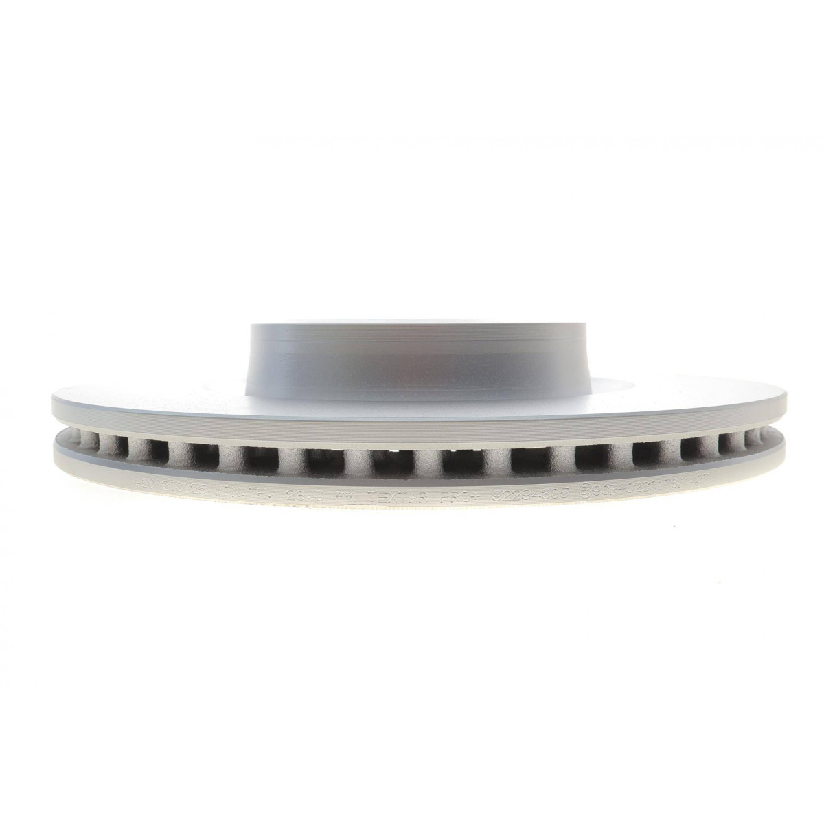 Диск гальмівний (передній) Audi A6 12-18 (345x30) PRO+ (з покриттям) (вентильований)