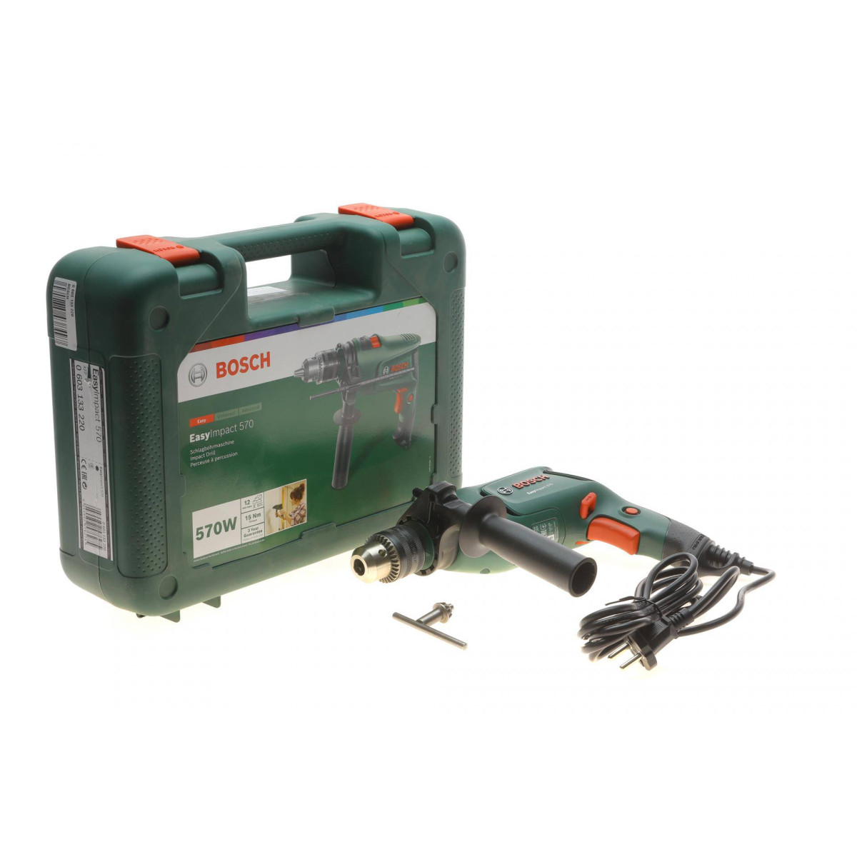 Дриль ударний EasyImpact 570 (570 Вт 3000 об/хв
