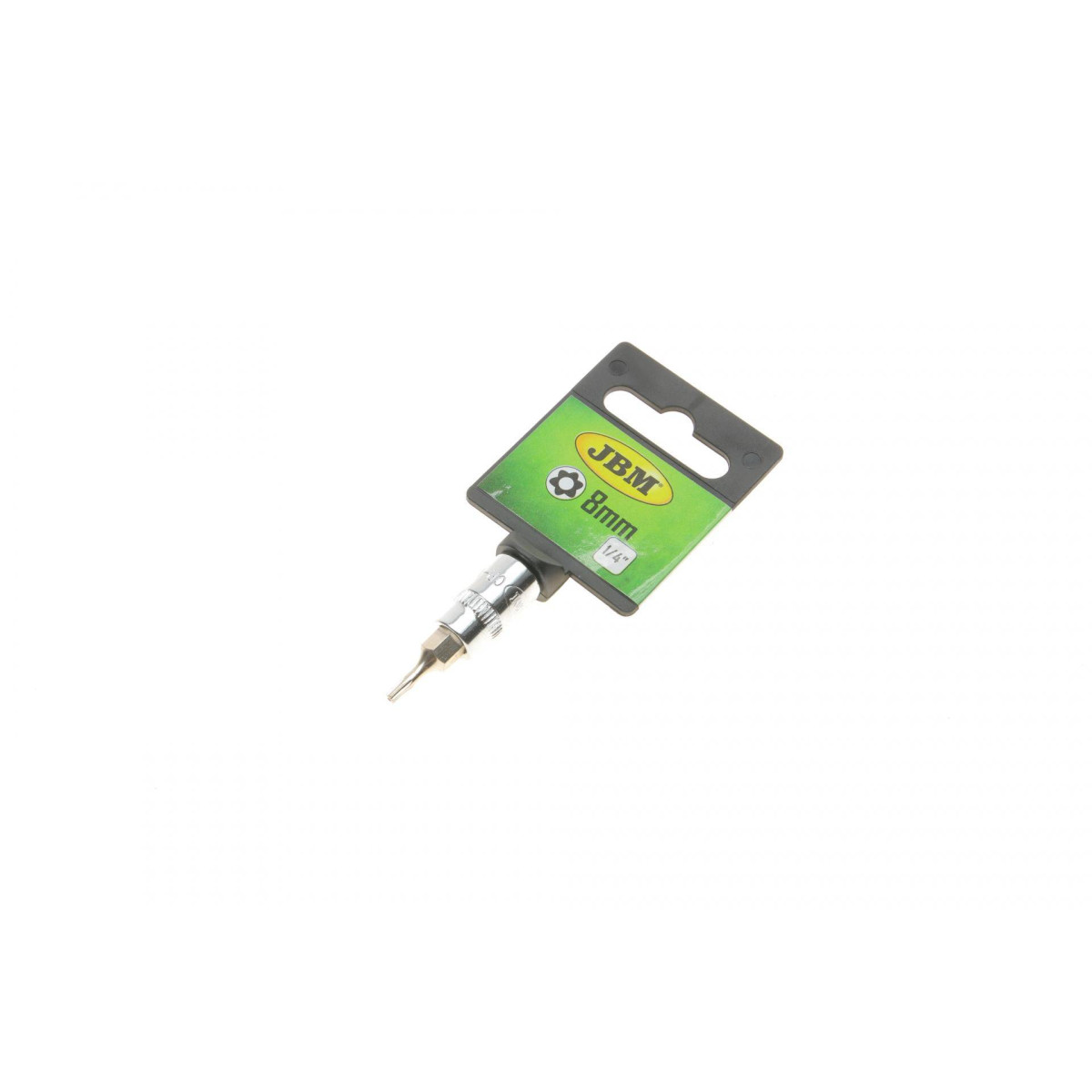 Головка 1/4" зі хромованою вставкою Torx TR8