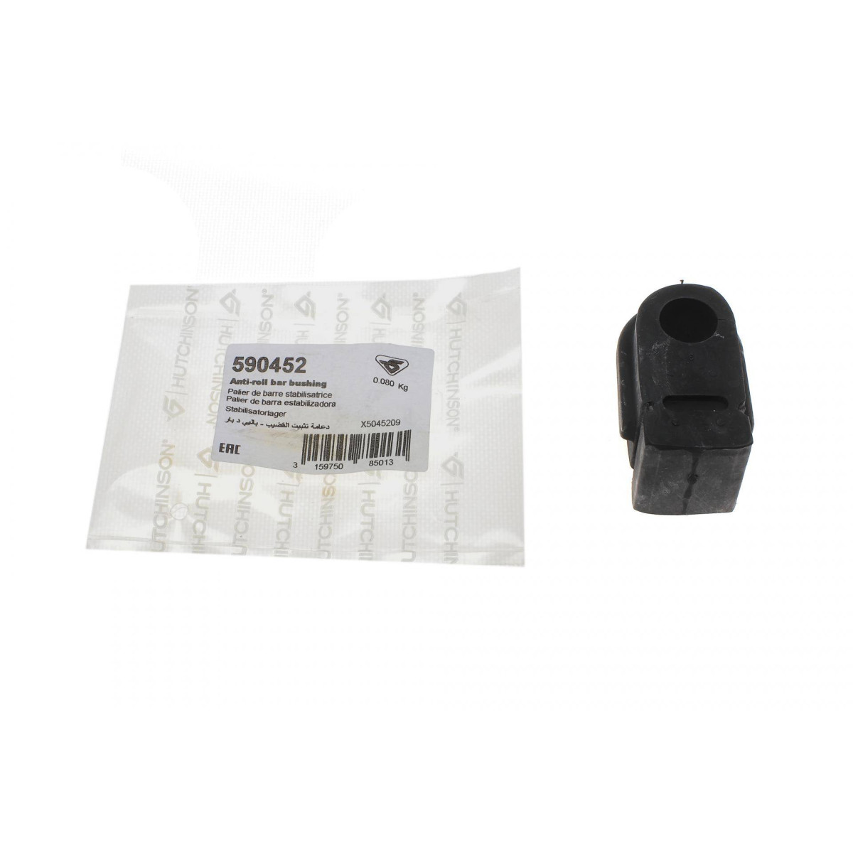 Втулка стабілізатора (переднього) Renault Megane II (d=18.5mm)