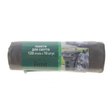 Мішки для сміття 120 л 10 шт (чорні)