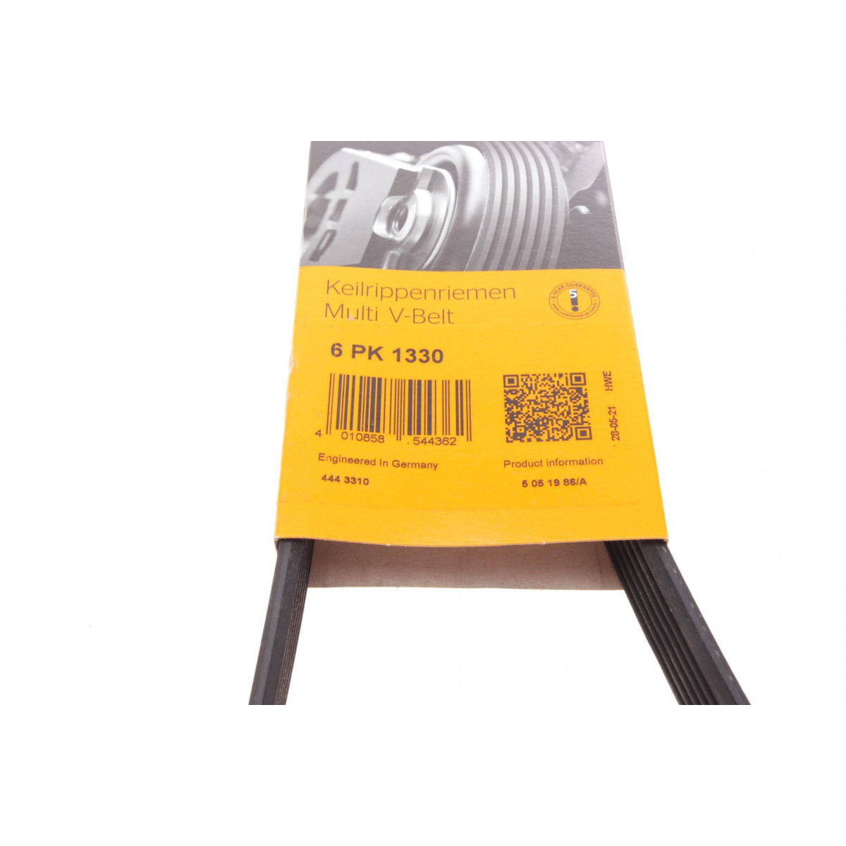 Ремінь генератора MB C-class (W202)/E-class (W210) 2.0 97-03/Opel Corsa D 1.3 CDTI 06-14