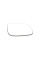 Скло дзеркала VW Golf 97-05/Skoda Fabia 99-08/Seat Leon 99-06 (R)