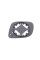 Скло дзеркала VW Golf 97-05/Skoda Fabia 99-08/Seat Leon 99-06 (R)