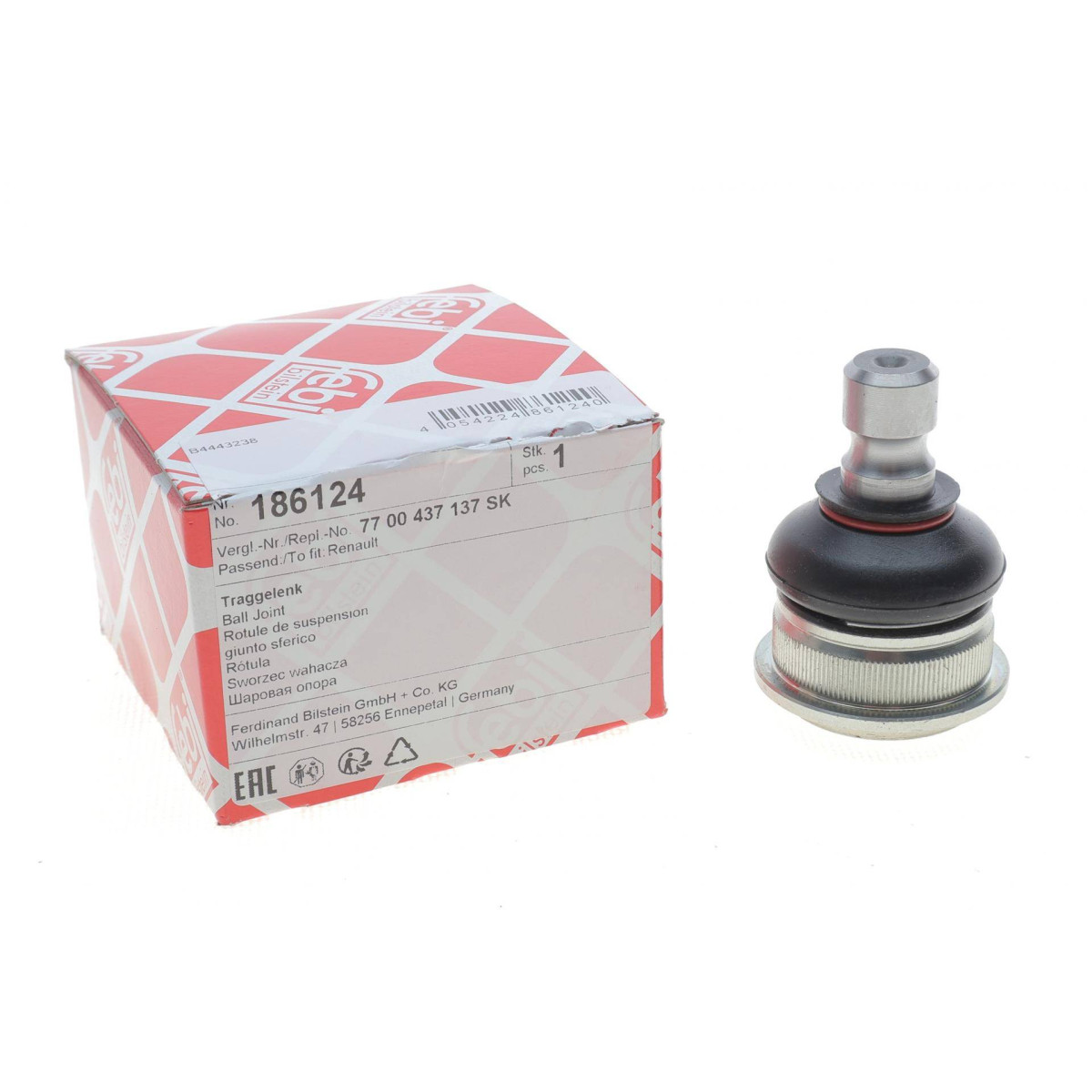 Опора кульова (передня) Renault Scenic 00-03 (d=16mm)