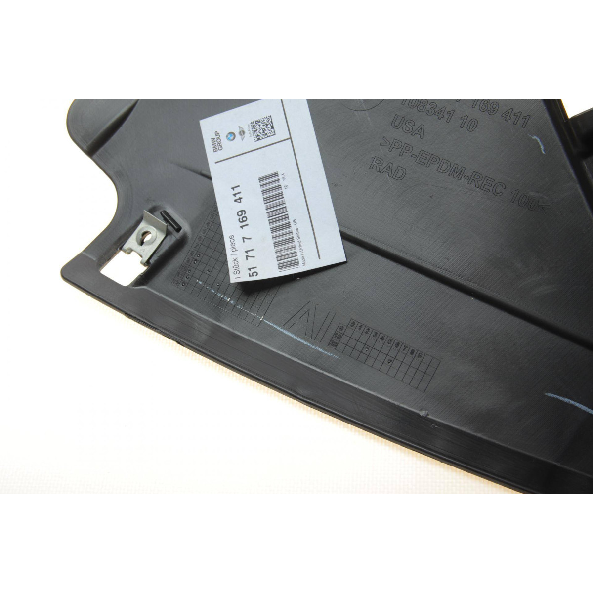 Підкрильник (передній) BMW 5 (E70) 06-13 (L)