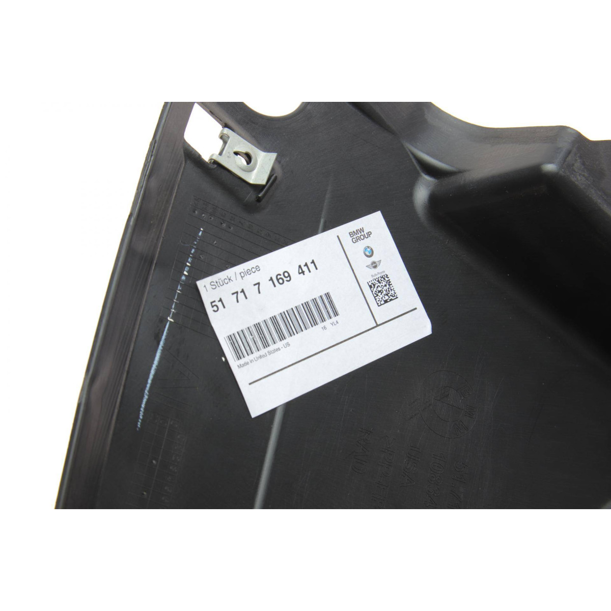 Підкрильник (передній) BMW 5 (E70) 06-13 (L)