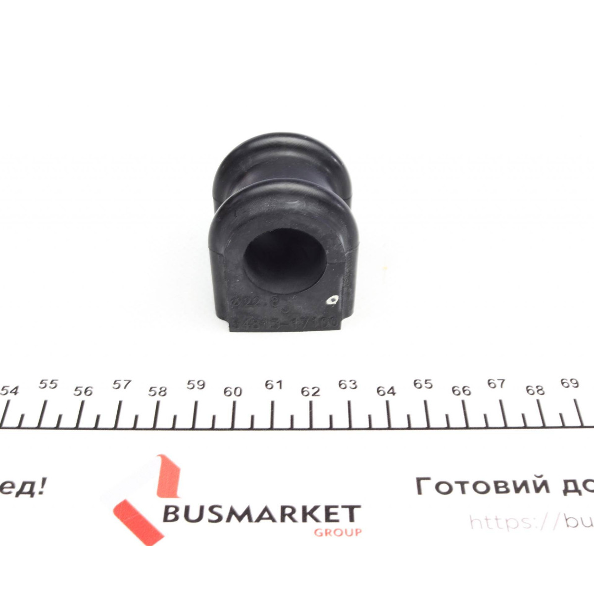 Втулка стабілізатора (переднього) Hyundai Elantra 02-05 (d=22.8mm)