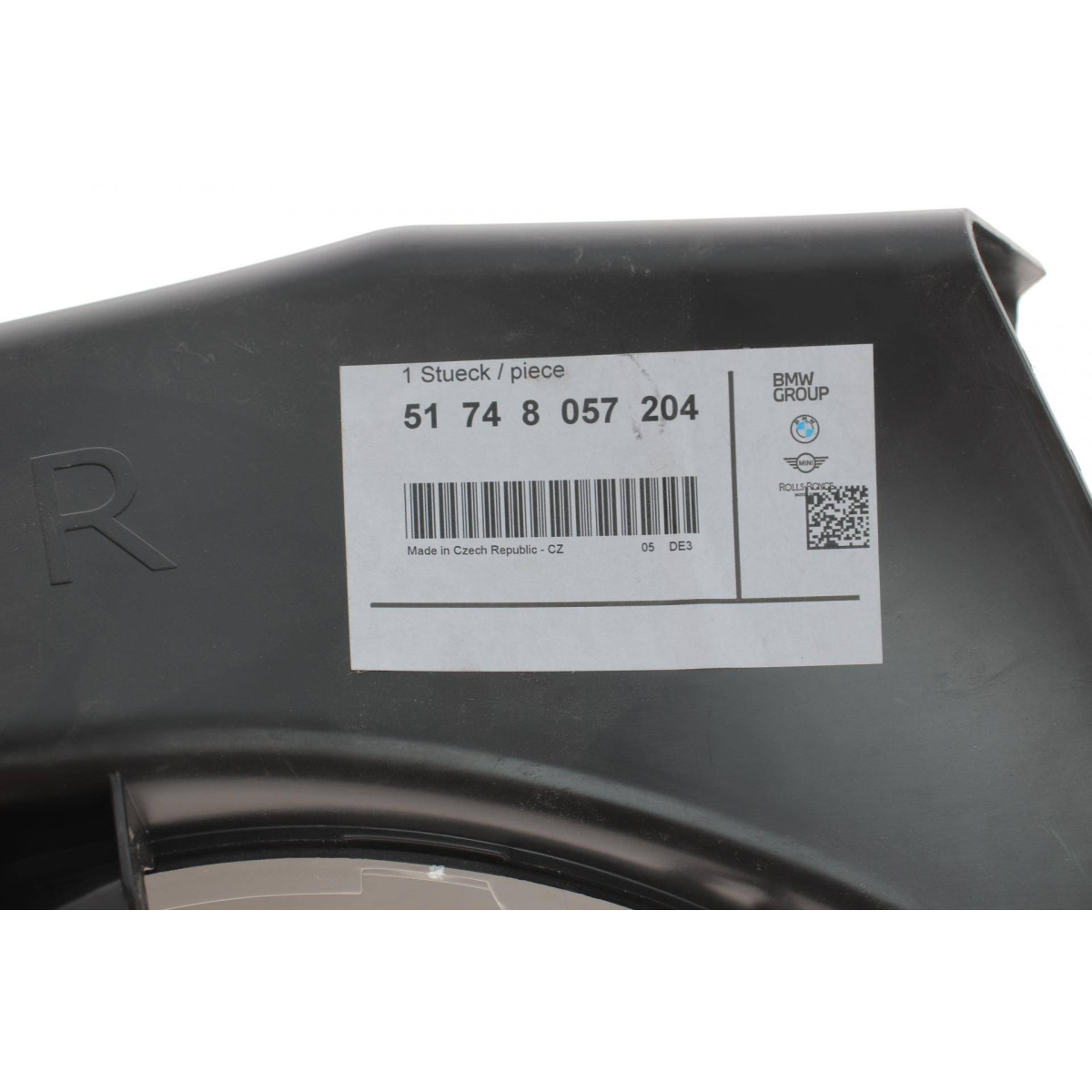 Воздуховод гальм (передній) BMW 3 (F34) 15-20 (R)