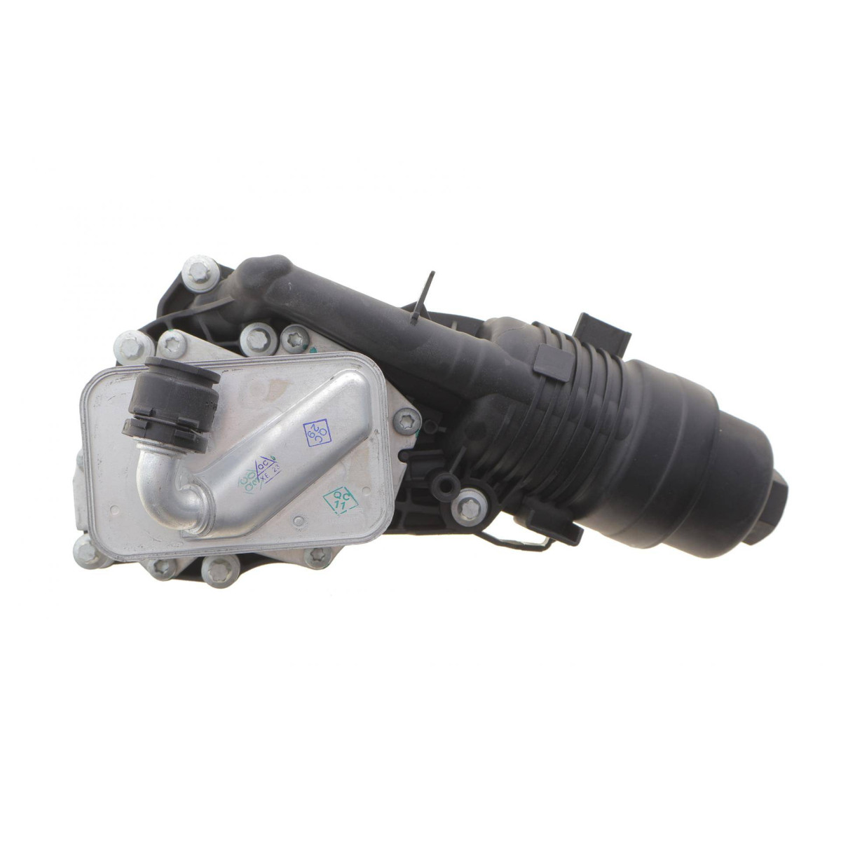 Радіатор масляний BMW X1 (F48)/X2 (F39) 15-23 B38/B46/B48 (з корпусом масляного фільтра)