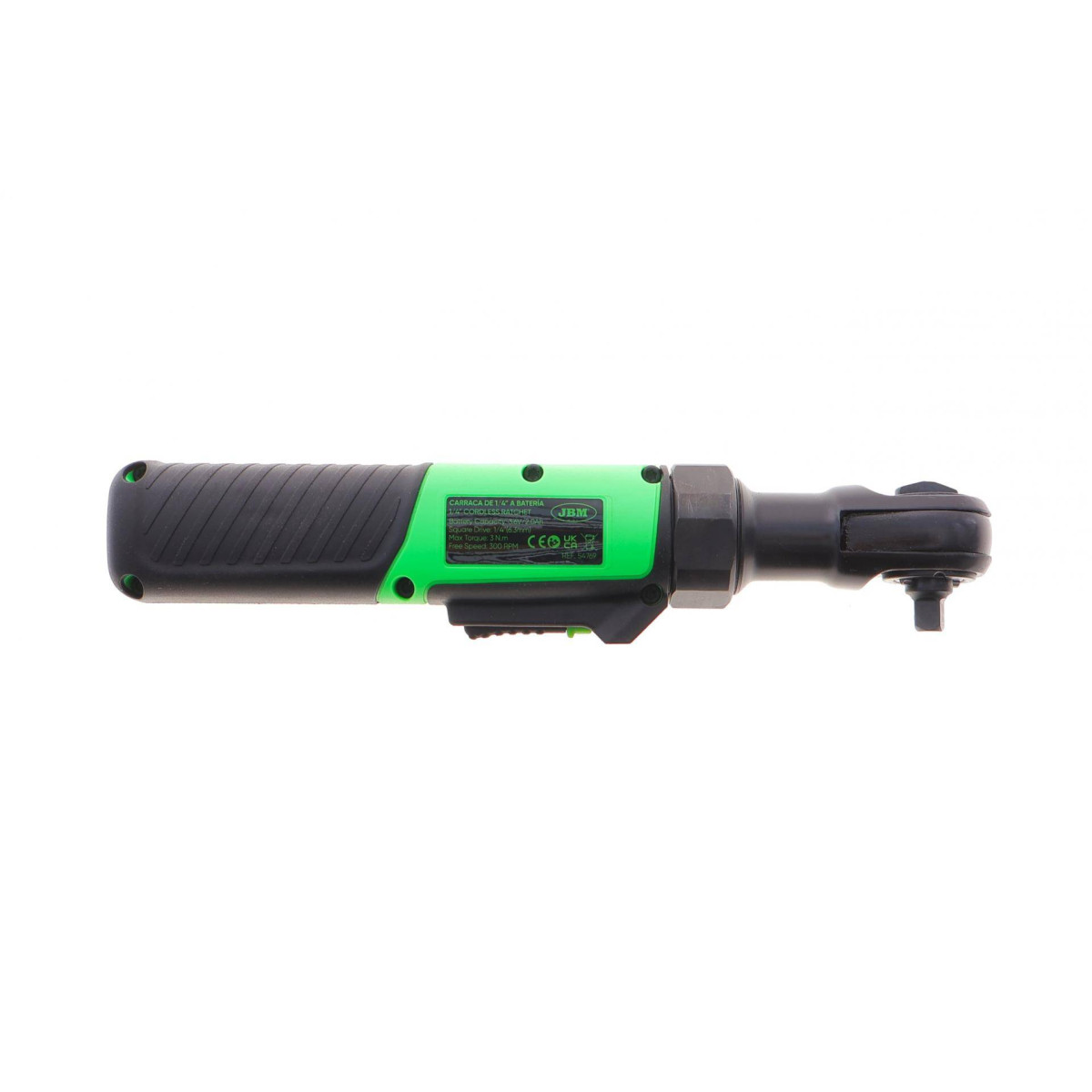 Тріскачка акумуляторна 1/4" 3 Нм 3.6 В