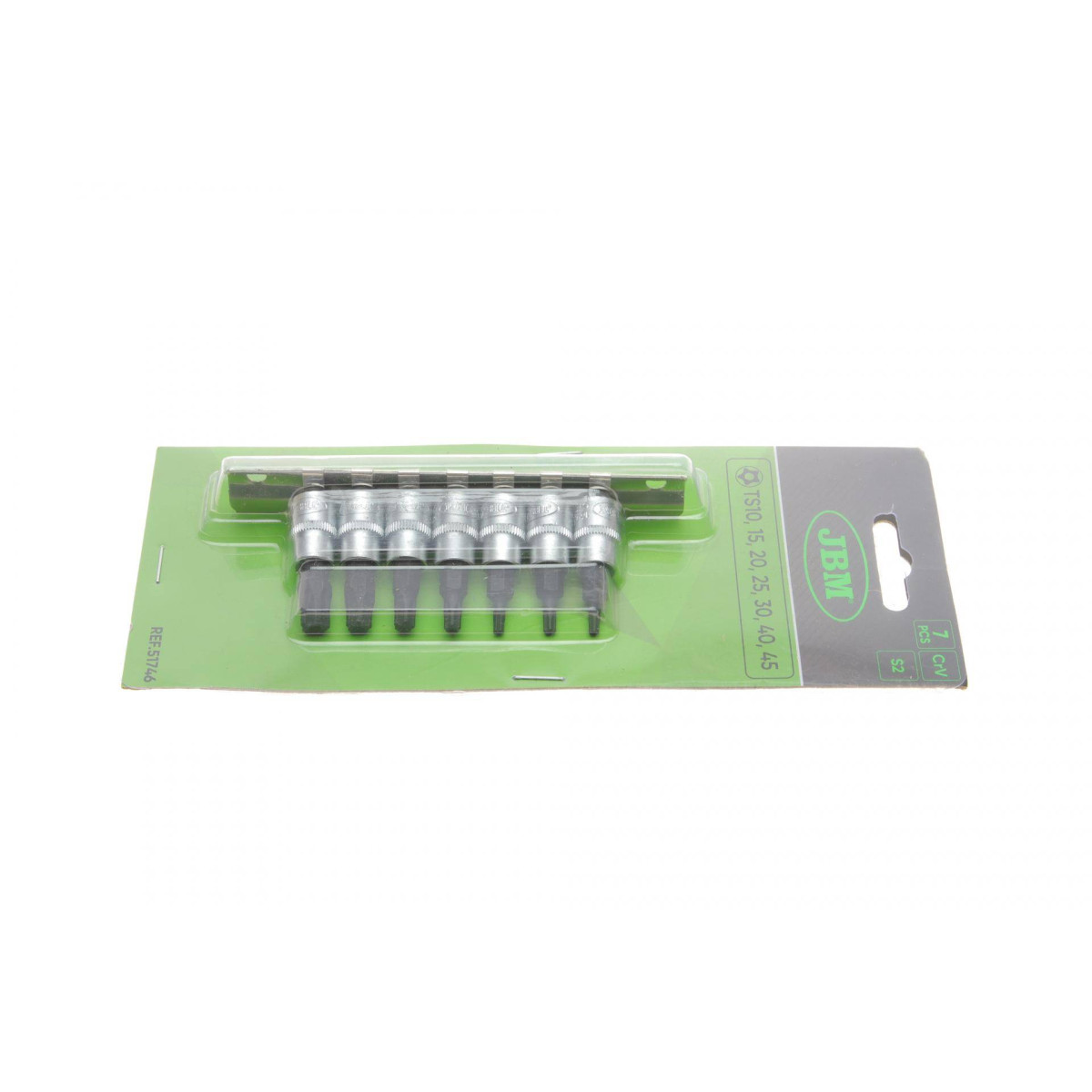Набір головок 1/4" зі вставками Torx TR7 од.