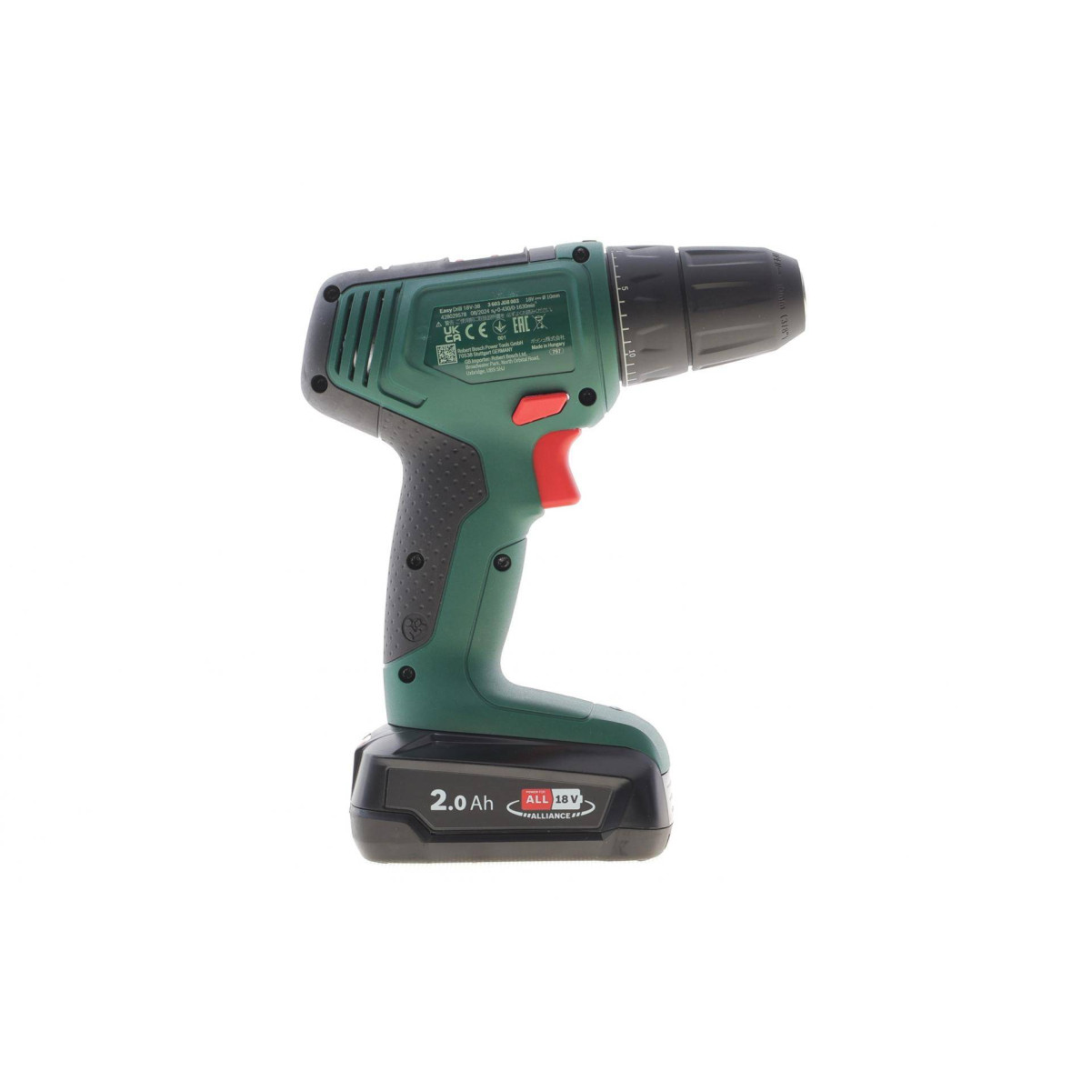 Дриль-шуруповерт акумуляторний Easydrill 18V-38 (18V) (1 акб 1.5 Ah)