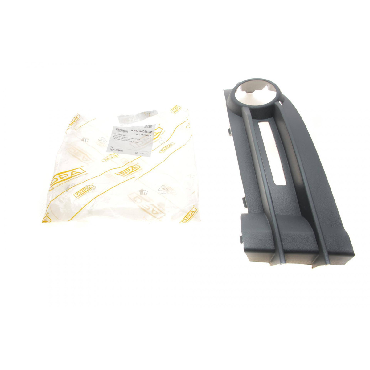 Вставка бампера (під протитуманку) VW Caddy III 04-15 (L)