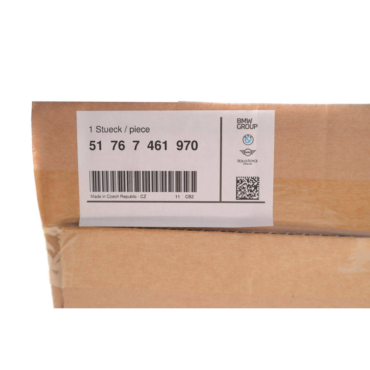 Накладка панелі передньої BMW 3 (G20/G80/G28/G21/G81) 18- (верх.)
