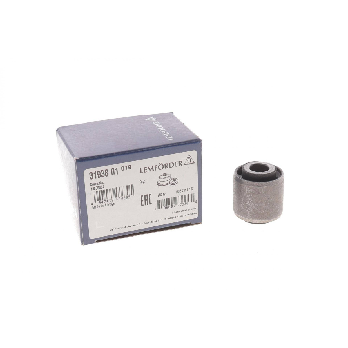 Сайлентблок важеля (заднього/знизу) Ford Focus/Mazda 3/Volvo (C30/V50/C70) 98- (поперечного)