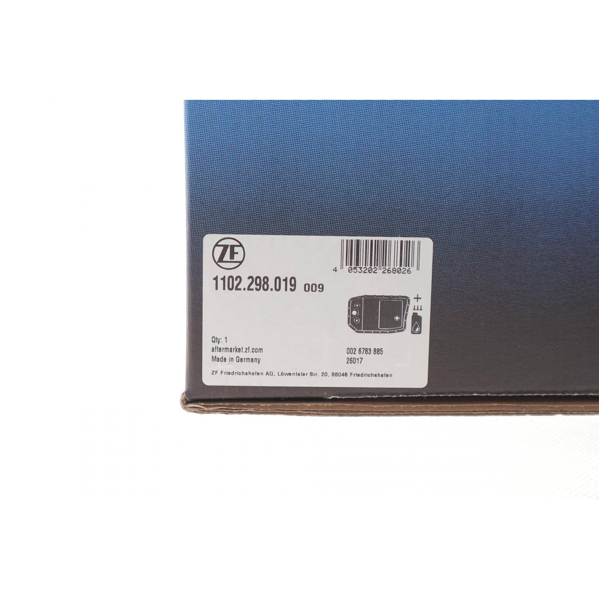Комплект для заміни оливи АКПП BMW 3 (F30) 320i/320d 12-/X5 (F15) 15- (8P75PH/XPH) (+олива LifeGuar)