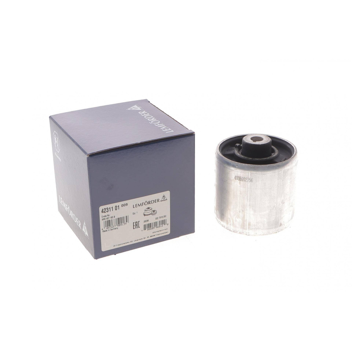 Сайлентблок важеля (переднього/знизу/ззаду) Audi A8/Q7/Q8/E-Tron/VW Touareg 15-