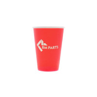 Стаканчик для кави паперовий 340 мл (50 шт.) BM Parts, червоний