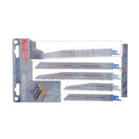 Набір полотен для шабельної пилки PRO Demolition Blade Set 6 од.