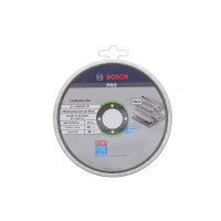 Круг відрізний (К-кт 10 шт) 125x1x22,23 мм PRO Stainless Steel and Metal Bonded Cutting Disc