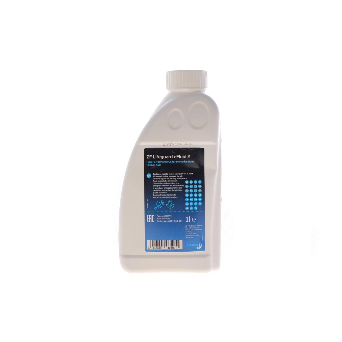 Олива АКПП ATF (1L) ZF Lifeguard eFluid 2 PORSCHE PDK/PORSCHE PENTOSIN FFL-3