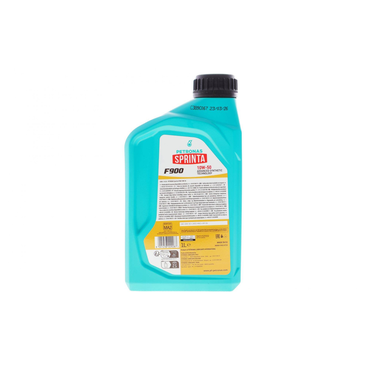 Олива 10W50 SPRINTA F900 (1L) (API SN/JASO MA2)