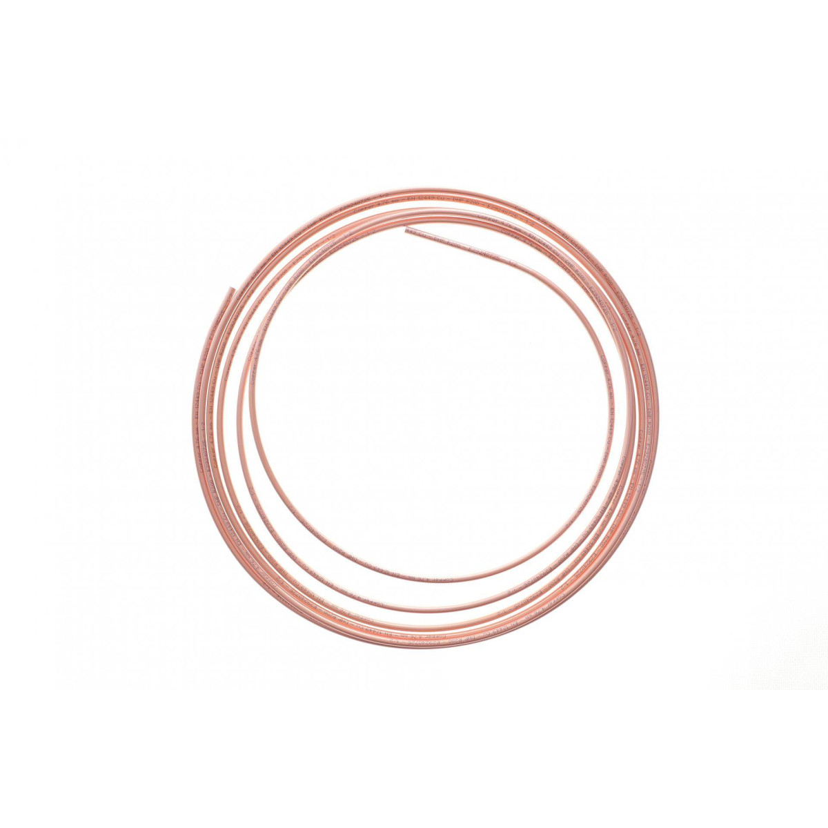 Трубка гальмівна 5.00m (3/16'') Copper/мідна
