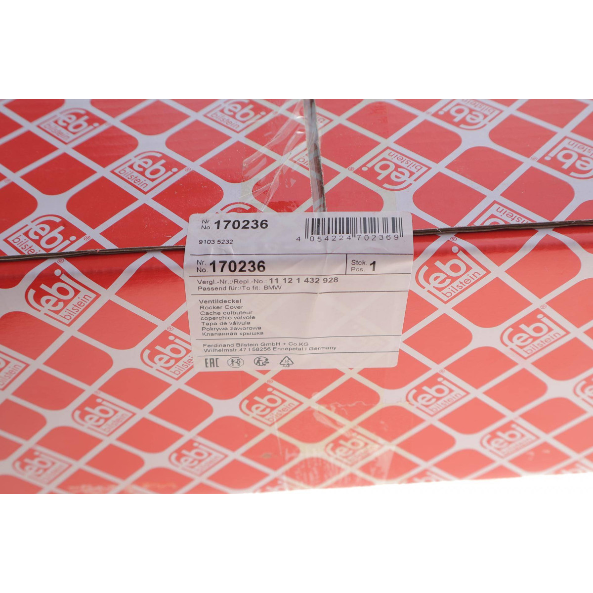 Кришка клапанів BMW 3 (E46)/5 (E39) 2.0-3.0 04-11 (M52/M54)