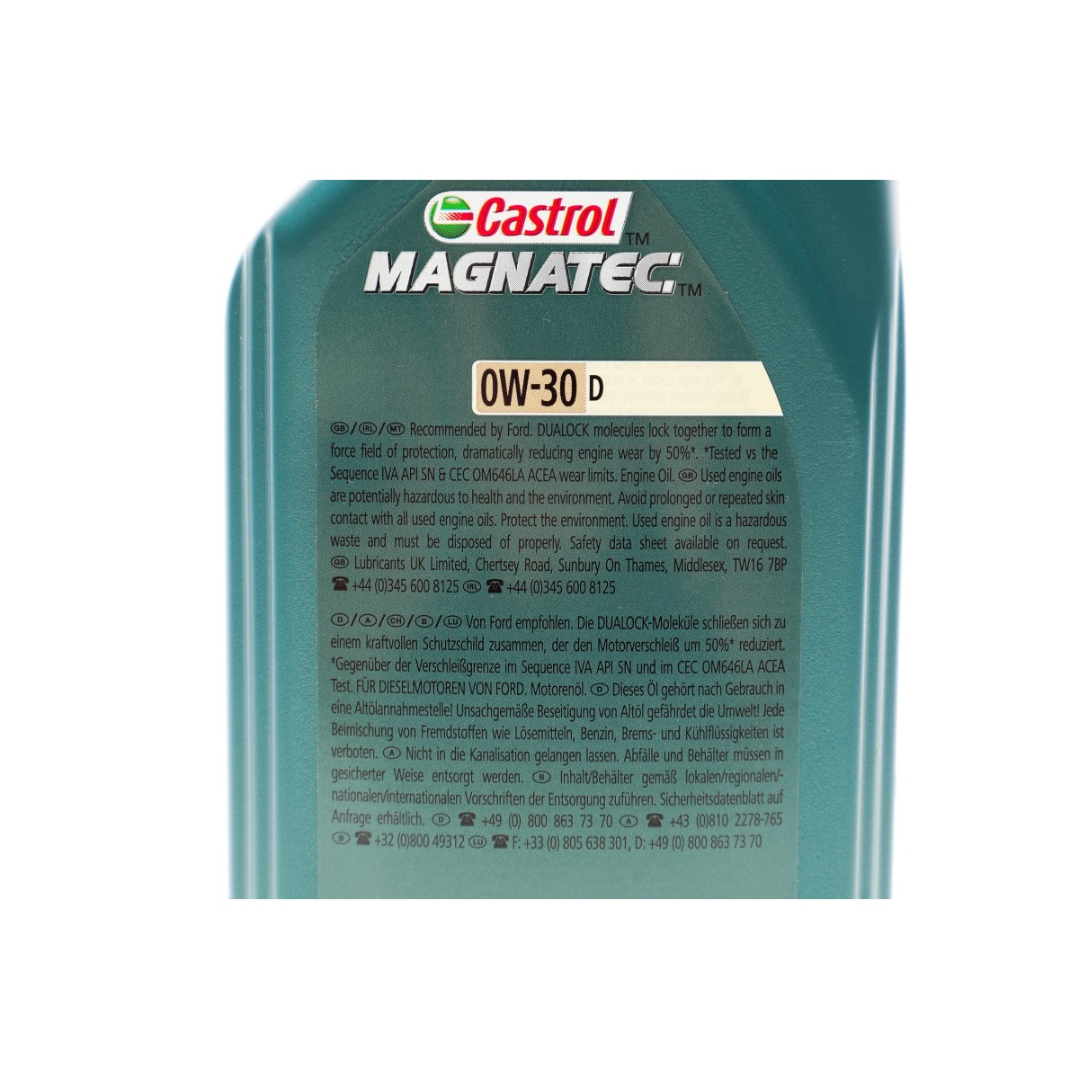 Олива 0W30 Magnatec Professional D (1L) (ACEA C2) (Ford WSS-M2C950-A)