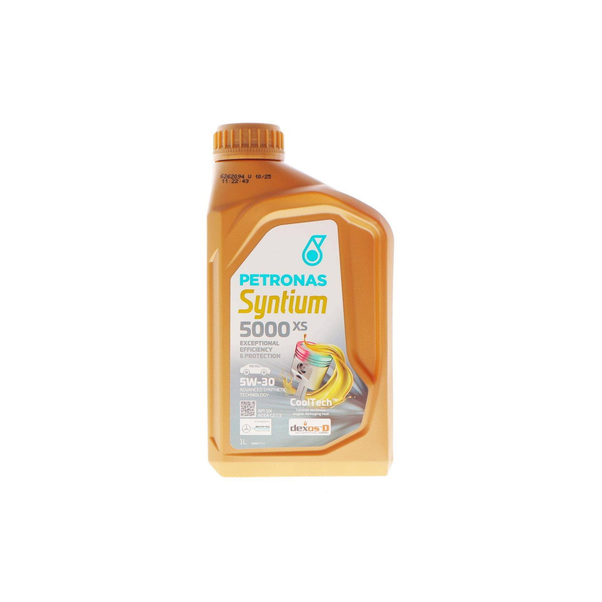 Олива 5W30 SYNTIUM 5000 XS (1L) GM Dexos 2 (API SN/ACEA C2/C3) заміна для 70660E18EU