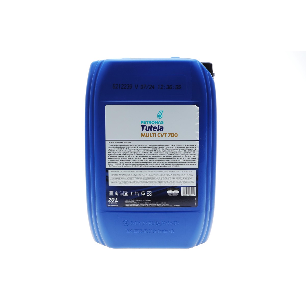 Олива трансмісійна TUTELA MULTI CVT 700 (20L) (VW G 052 180/G052 516/BMW EZL799/EZL799A)