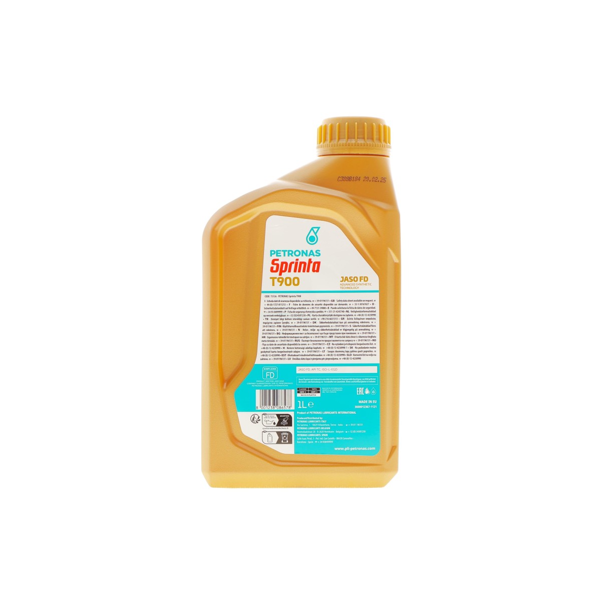 Олива SPRINTA T900 2T (1L) (ISO-L-EGD/JASO FD) (API TC)