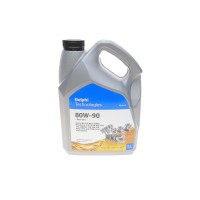 Олива трансмісійна 80W90 Delphi Gear Oil 4 (5L) (GL5/MIL-L-2105D/MAN 342 M-2/Volvo 1273.10)