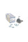 Опора кульова (передня/знизу/R) Audi A3/VW Golf IV 1.4-2.8 96-06