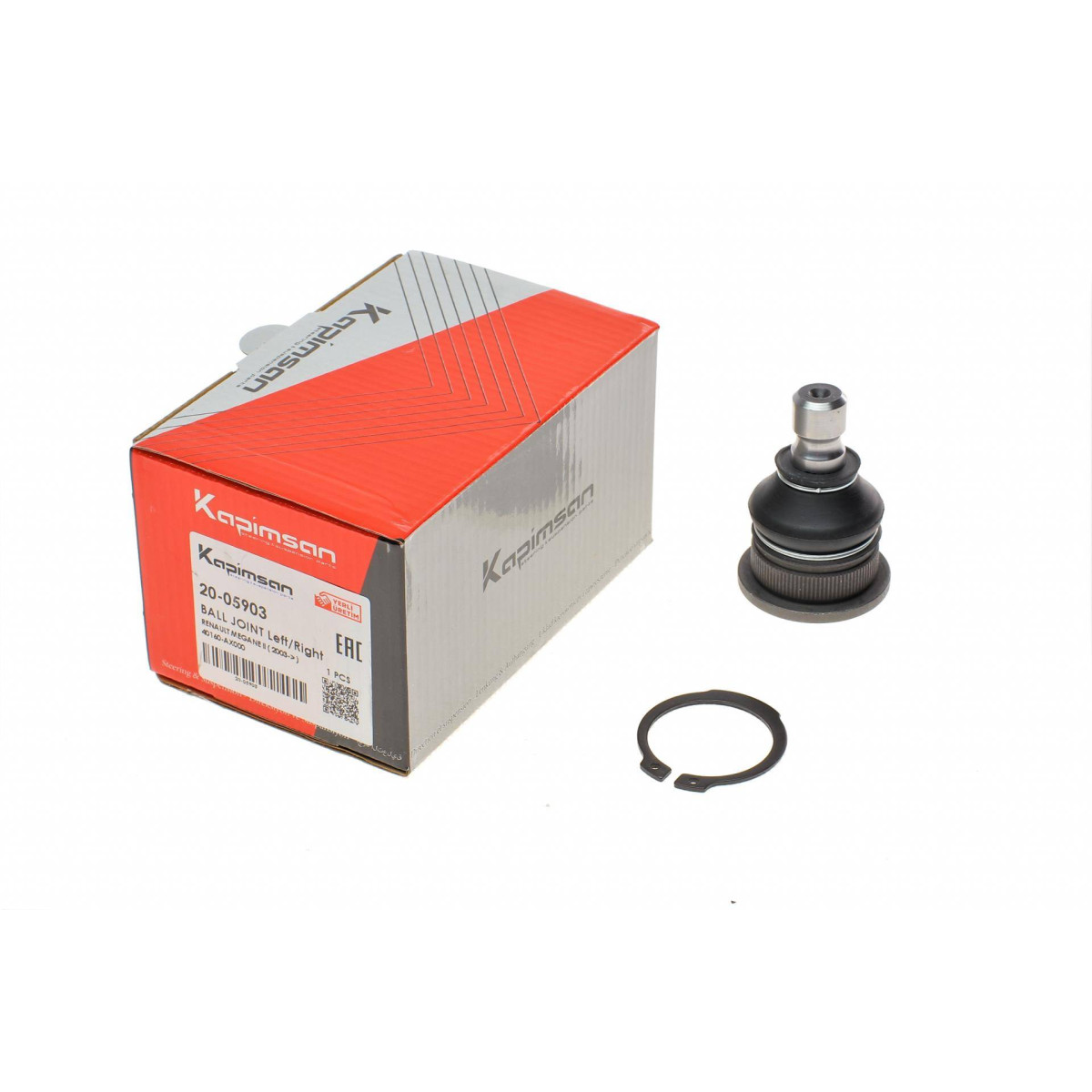 Опора кульова (передня/знизу) Renault Megane II/Scenic 02- (d=16mm)