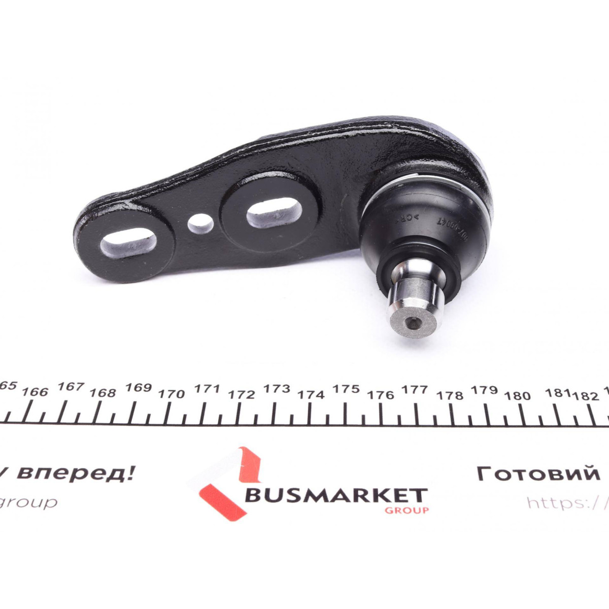 Опора кульова (передня/знизу/L) Audi 80/90 -88 /VW Passat -91