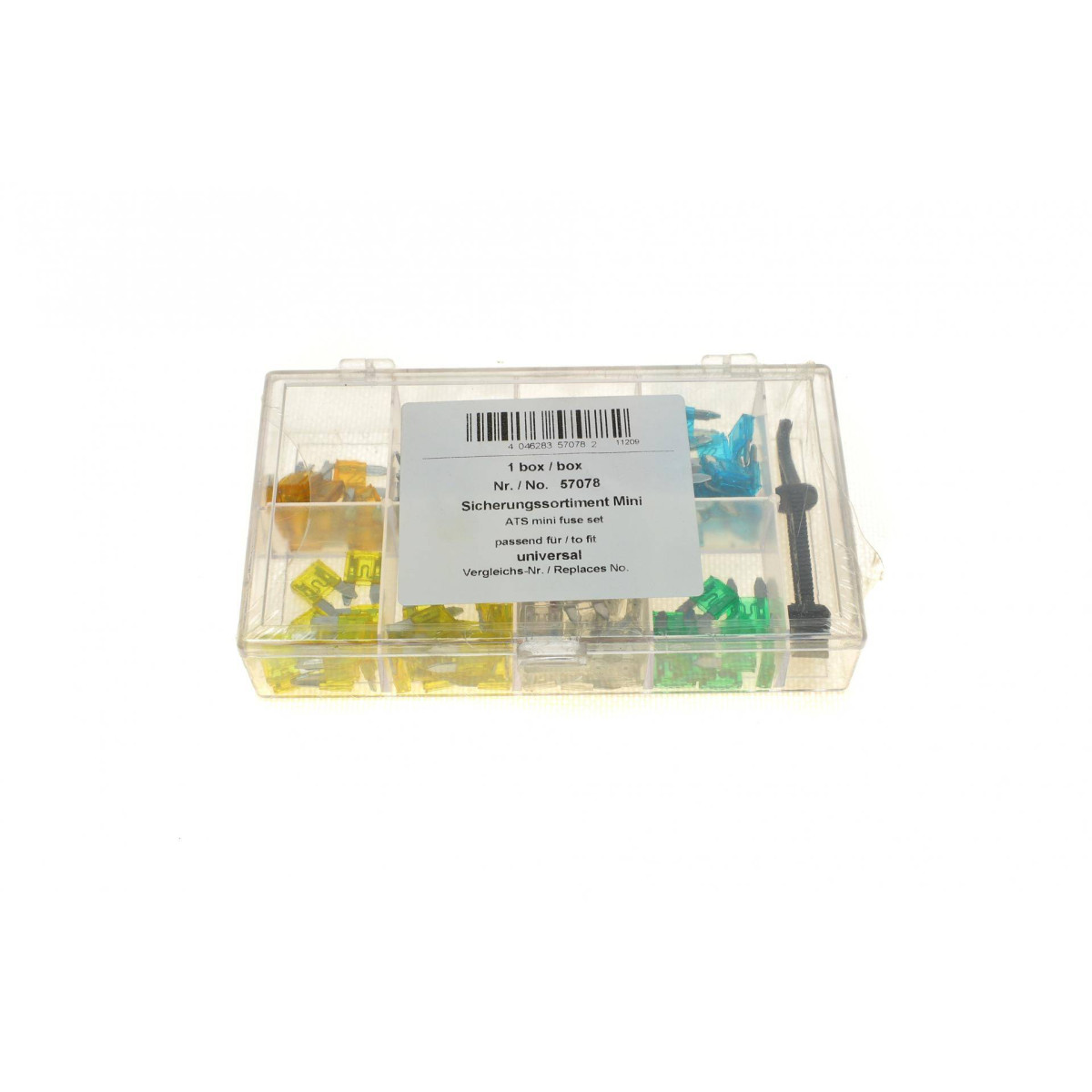 Комплект запобіжників (Міні) (5A/7.5A/10A/15A/20A/25A/30A) Box