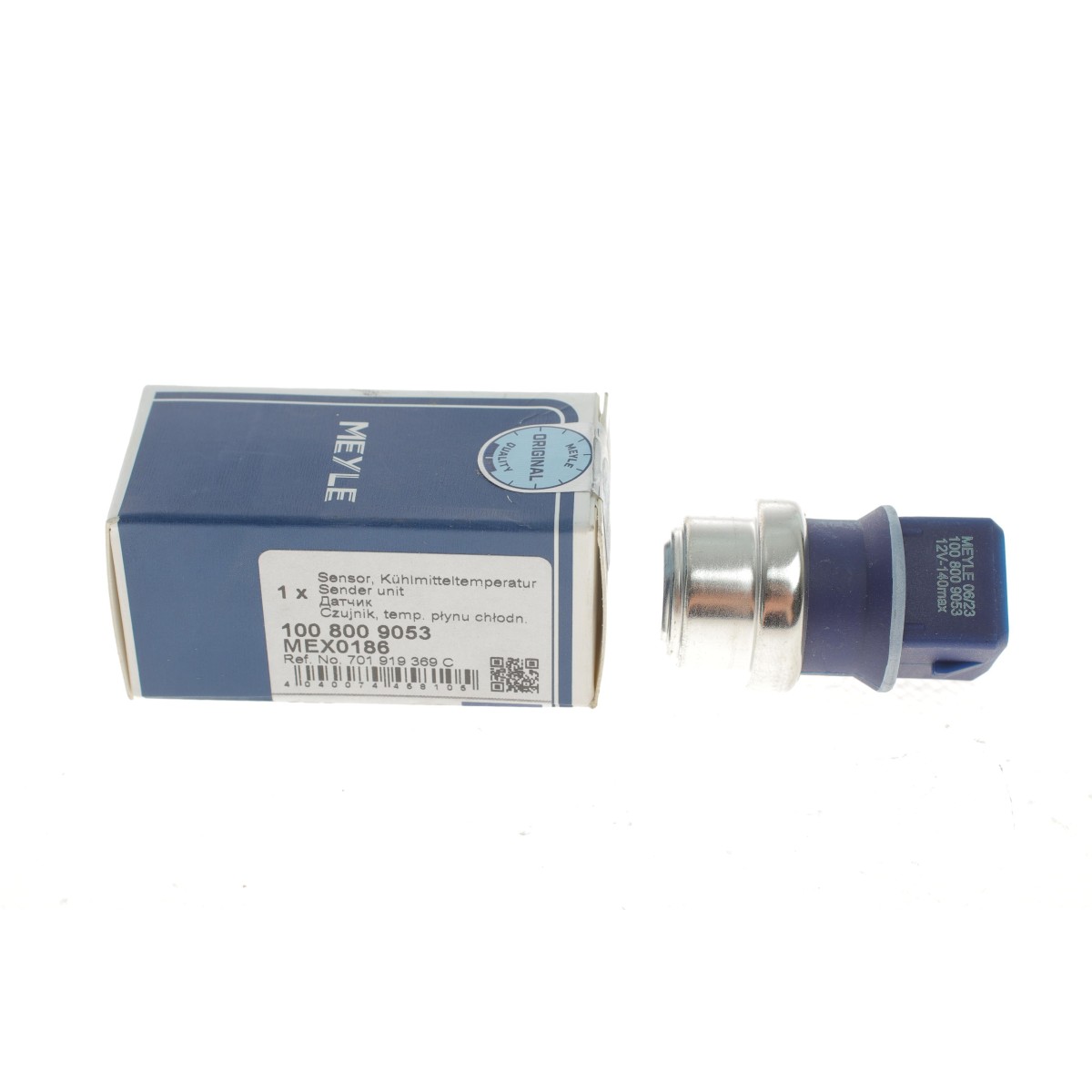 Датчик температури охолоджуючої рідини VW LT 2.4D/TD 79-96/T4 1.9D-2.5TDI 90-03 (4 конт) (93°C)