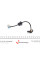 Датчик ABS (задній) Chevrolet Captiva 06-