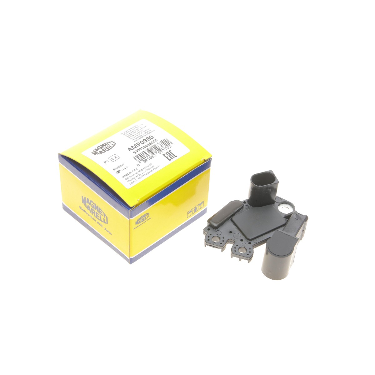 Реле генератора (12V) VW Caddy/Golf/Passat/Audi A4 94-15 (AMP0980)
