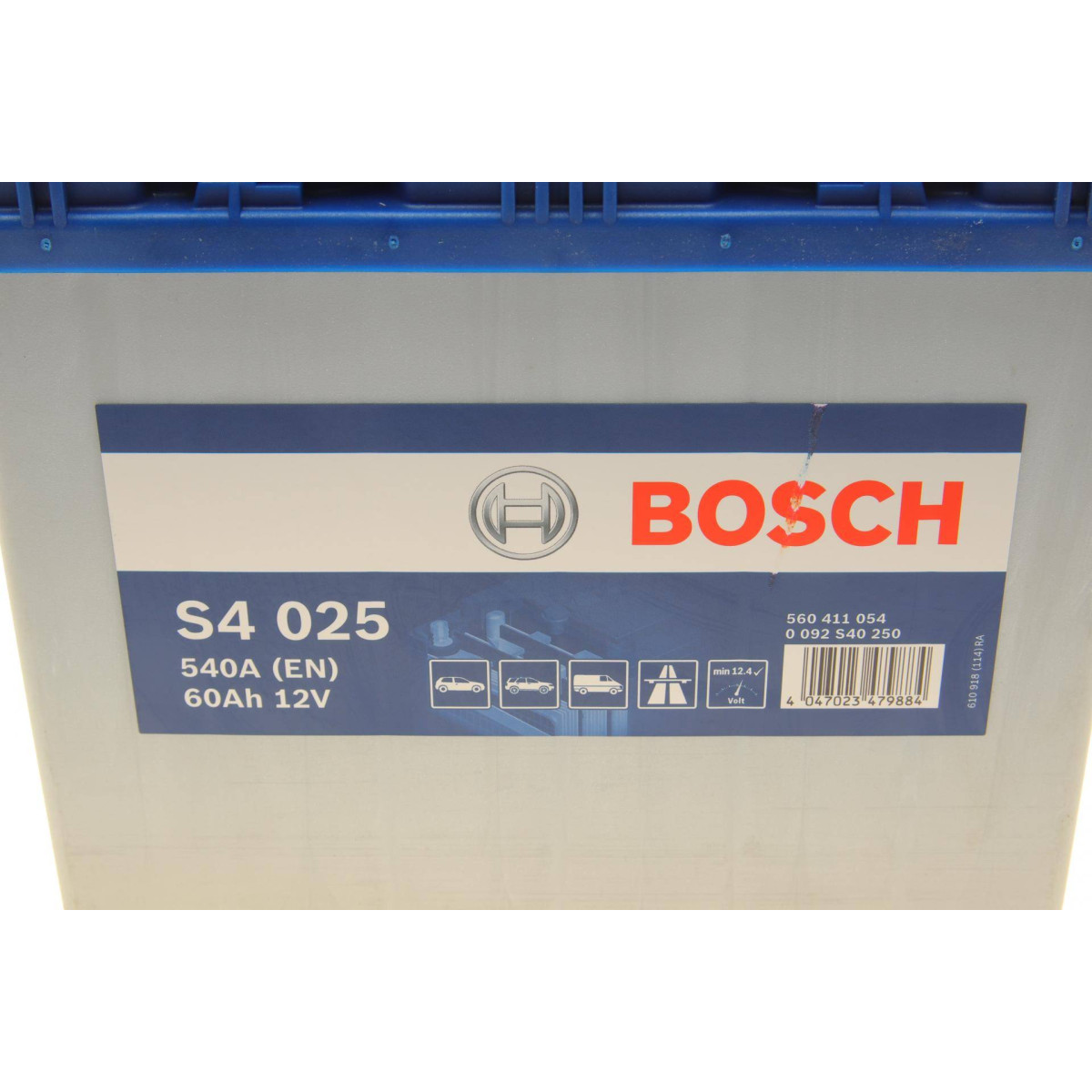 Акумуляторна батарея 60Ah/540A (232x173x225/+L/B00) S4 Азія