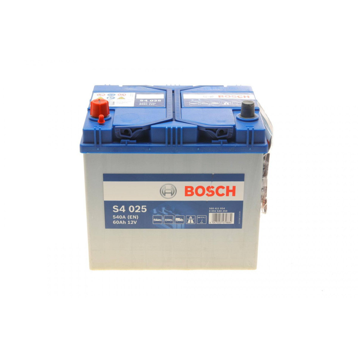 Акумуляторна батарея 60Ah/540A (232x173x225/+L/B00) S4 Азія