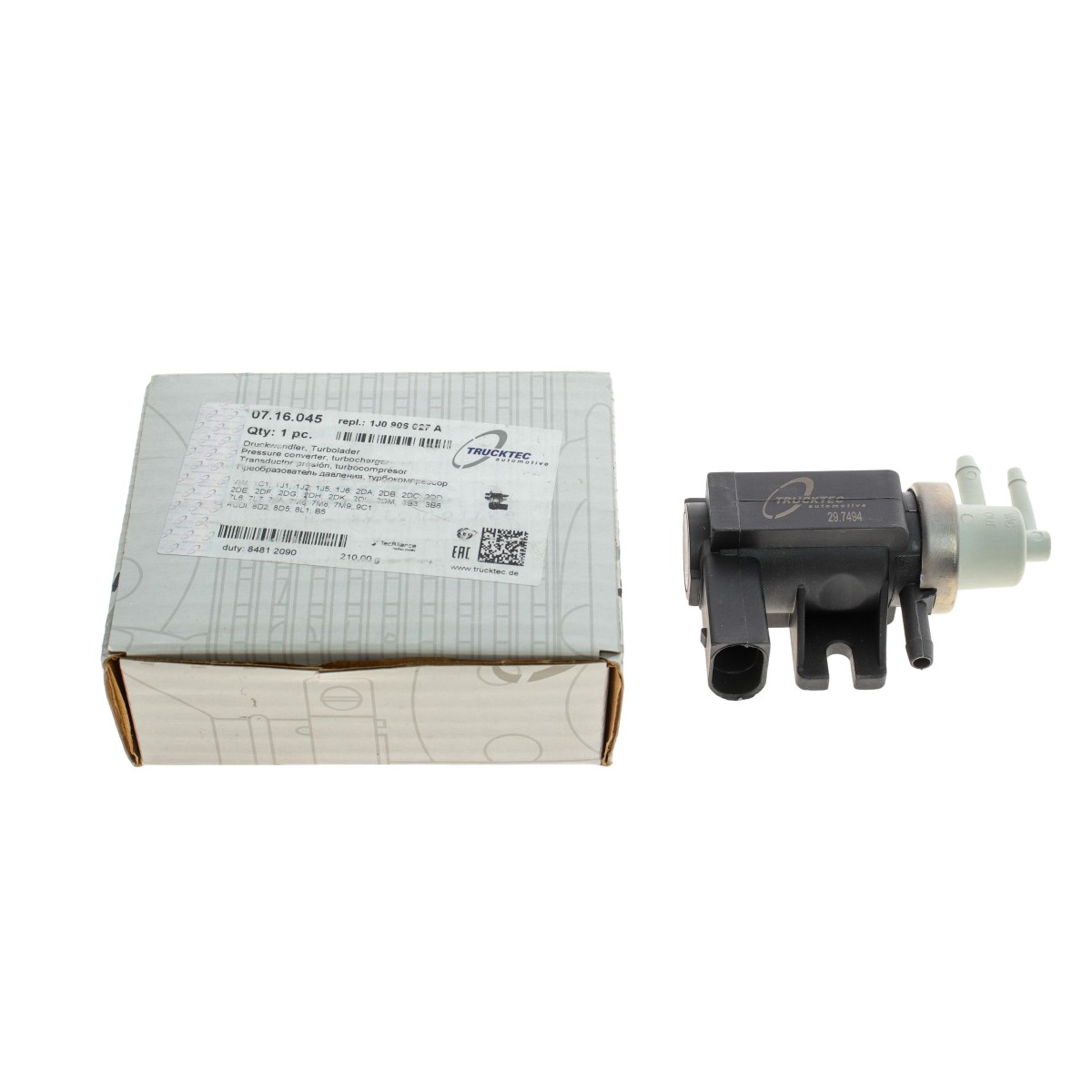 Клапан управління турбіни VW LT 2.5TDI (ANJ/AVR)/2.8TDI (AUH/BCQ) 96-06