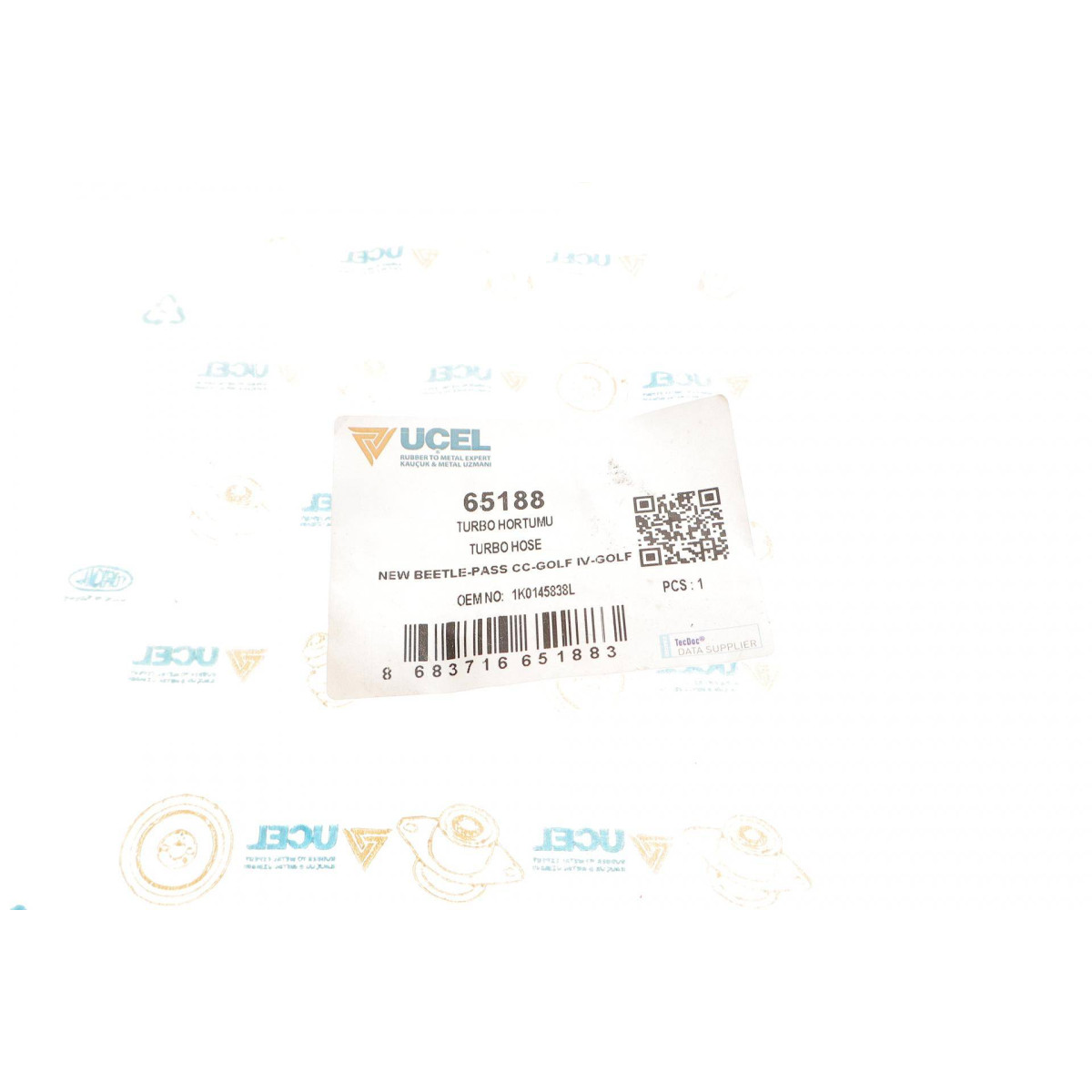 Патрубок інтеркулера VW Golf/Jetta/Eos/Touran 1.4 TSI 06-