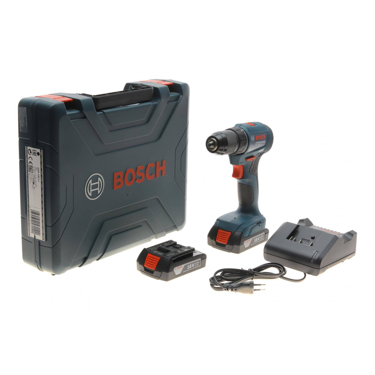 Шуруповерт акумуляторний BOSCH GSR 185-Li (0-500/1900об.) 18V (0 – 500 / 0 – 1900 об)