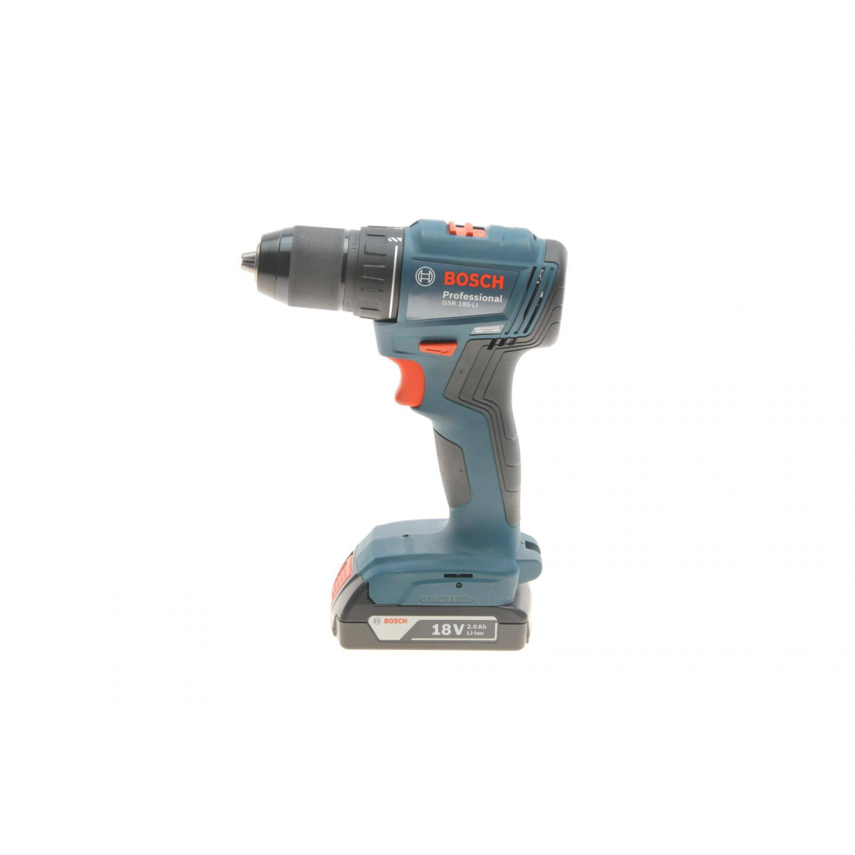 Шуруповерт акумуляторний BOSCH GSR 185-Li (0-500/1900об.) 18V (0 – 500 / 0 – 1900 об)