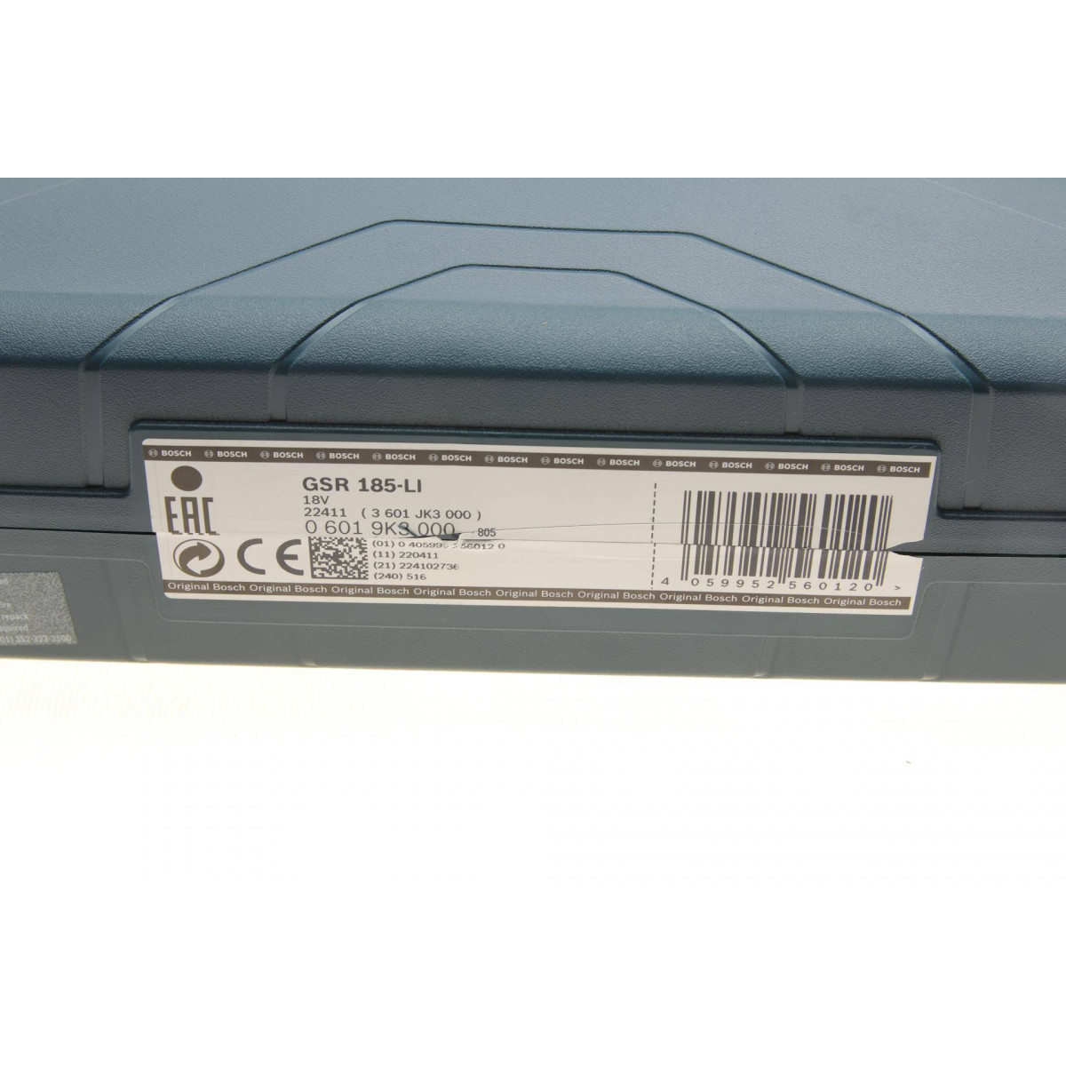 Шуруповерт акумуляторний BOSCH GSR 185-Li (0-500/1900об.) 18V (0 – 500 / 0 – 1900 об)